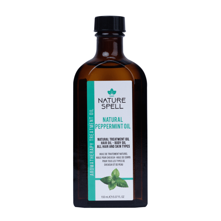 Nature Spell Peppermint Oil For Hair & Skin Growth & Health 150ml/5.07 oz