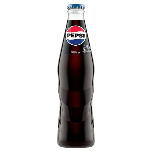 Pepsi Cola Glass Bottle 12 x 330ml Bottles