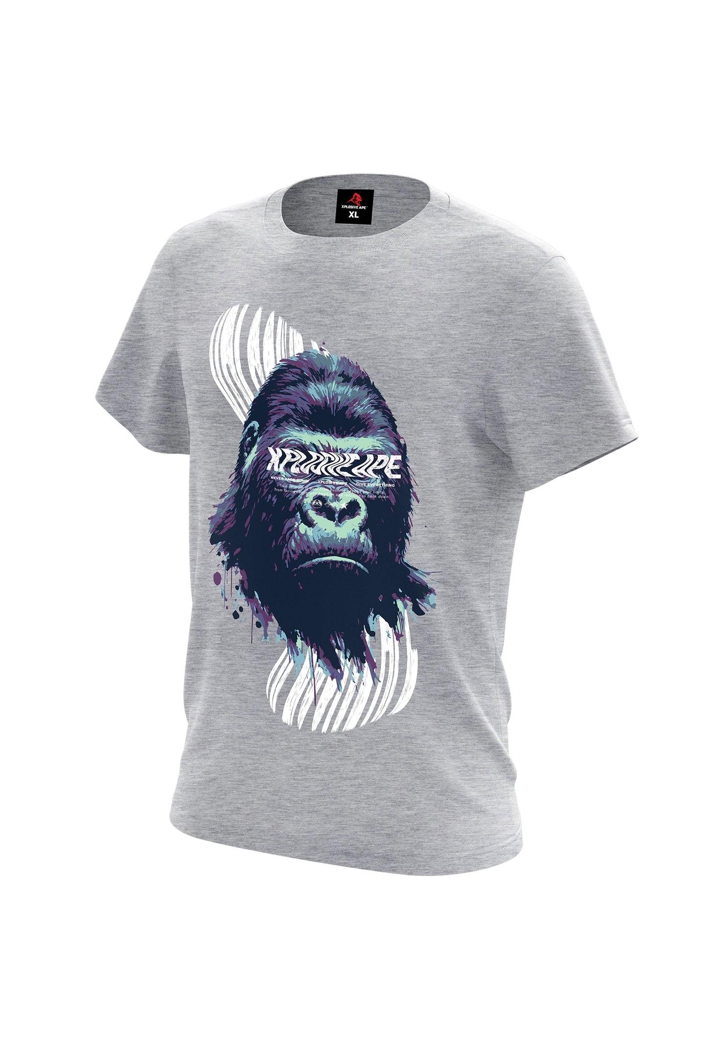 XAPE Persevere Tee - Sports Grey