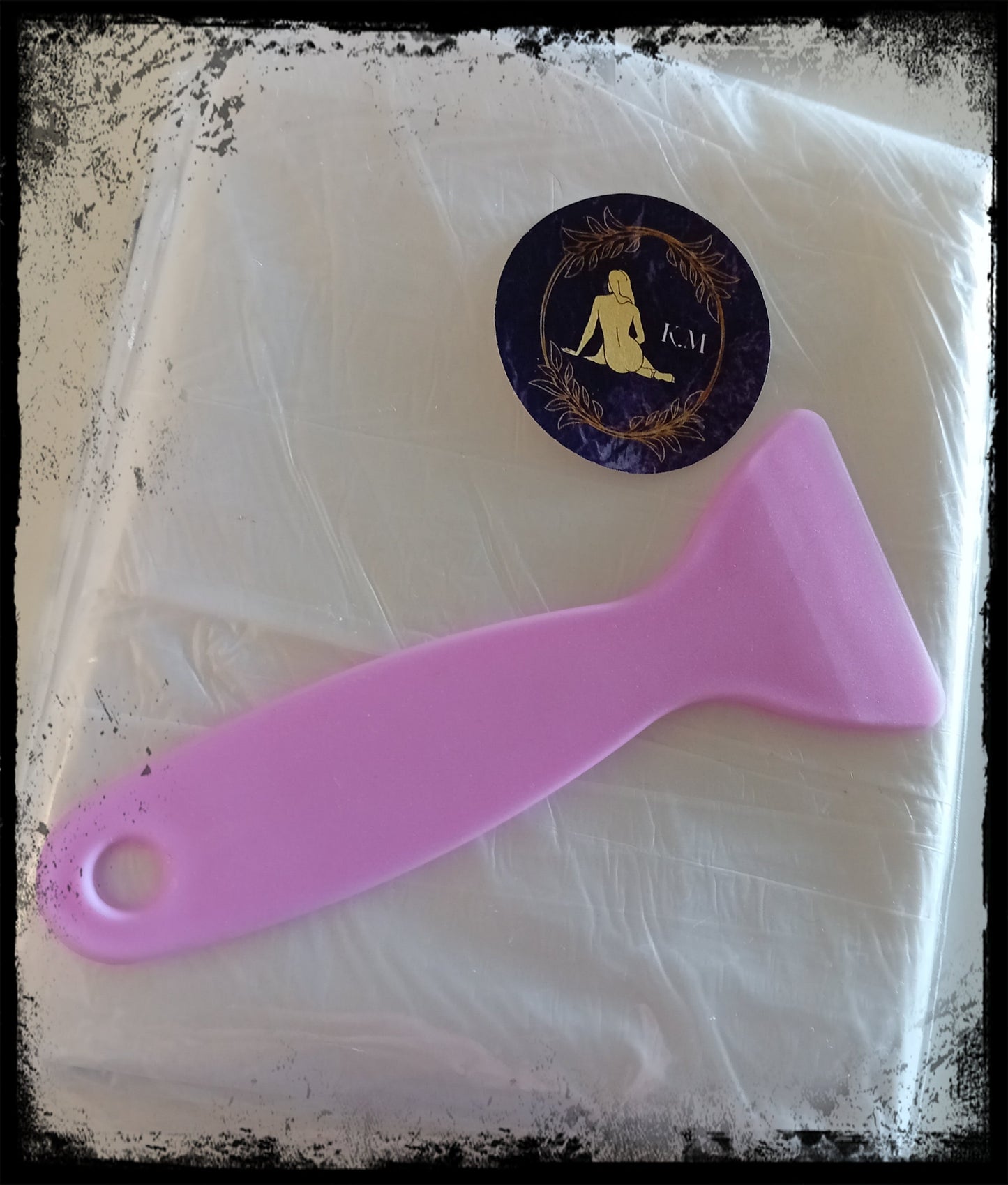 Wax Play Dust Mat and Scraper