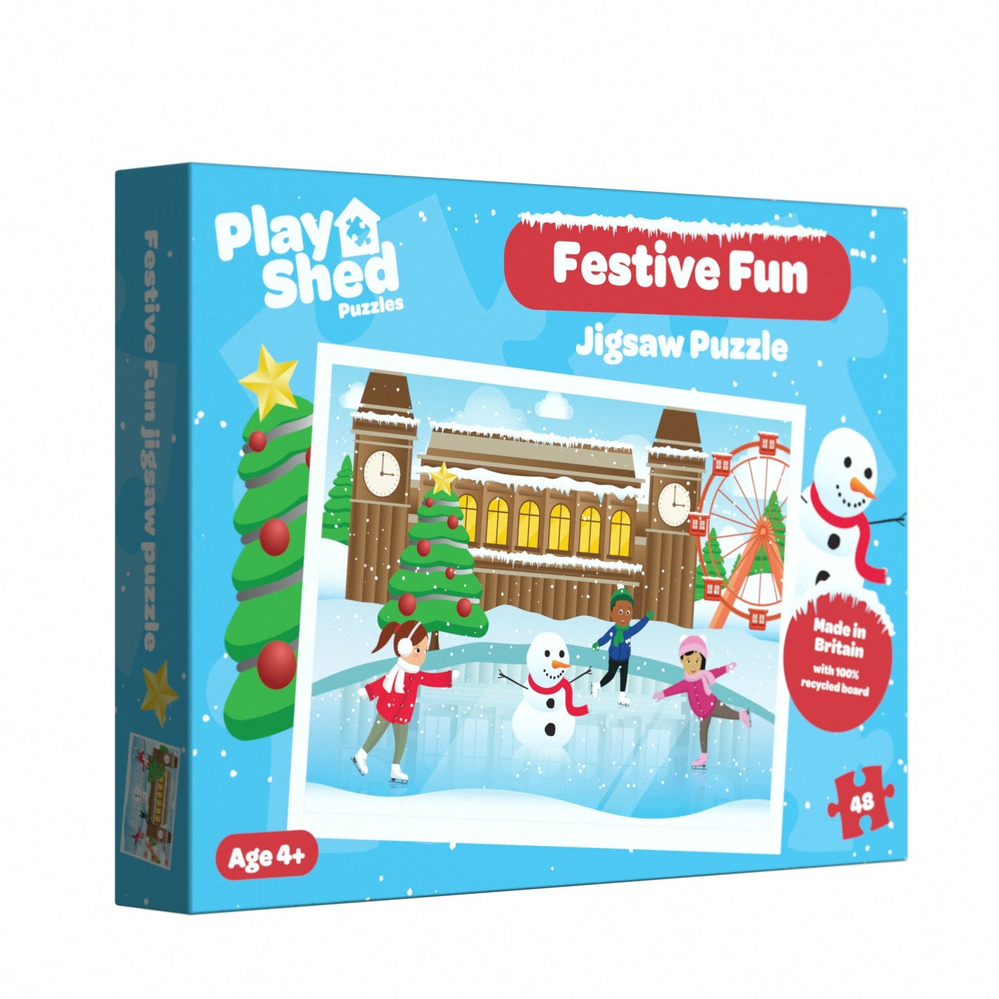 Festive Fun Christmas Jigsaw Puzzle by Play Shed Puzzle