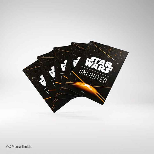Gamegenic Star Wars: Unlimited Art Sleeves - Card Back Orange