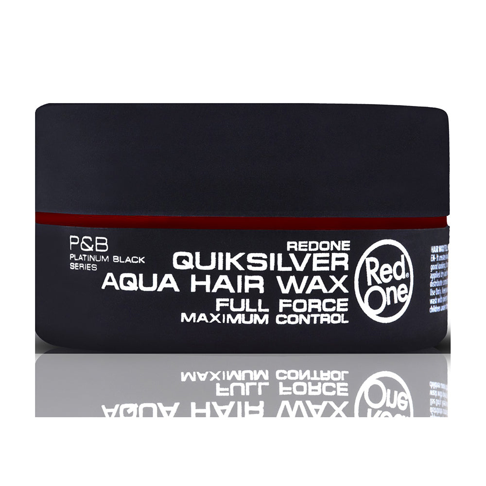 Redone Quiksilver Aqua Hair Wax Strong Hold & High Shine for Men's Styling 150 ml / 5.07 oz