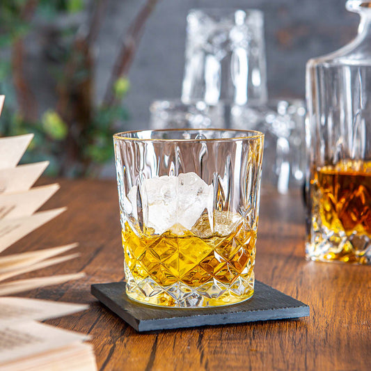 340ml Crystal Orchestra Whisky Glasses - Pack of Six