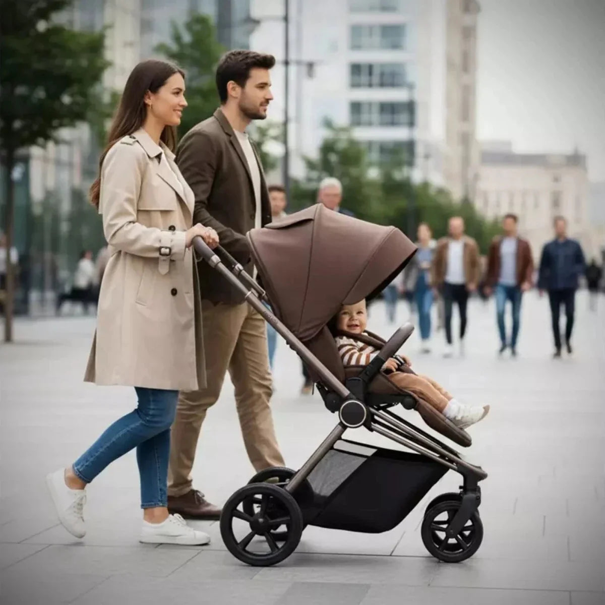 Red Kite Push Me Cruise 3-in-1 Travel System - Chestnut