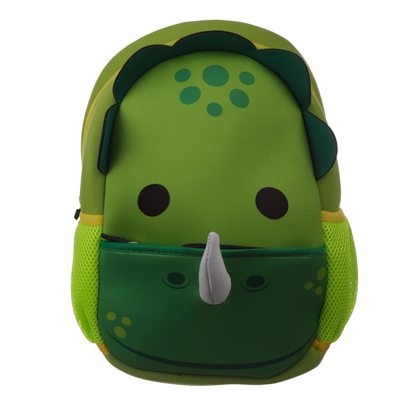 Kids School Neoprene Rucksack Backpack - Adoramals Dinosaur