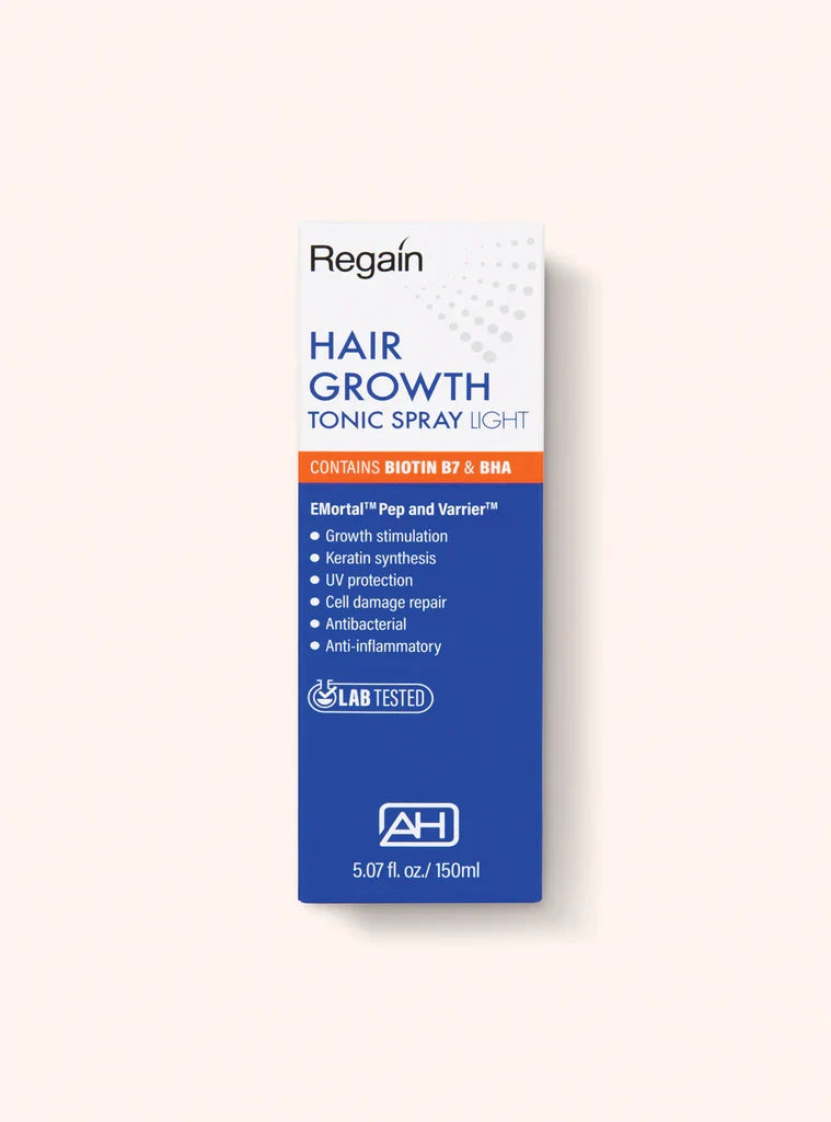 Regain Hair Growth Tonic Spray Light for Thinning Hair & Hair Loss Prevention 150ml/5.07 oz
