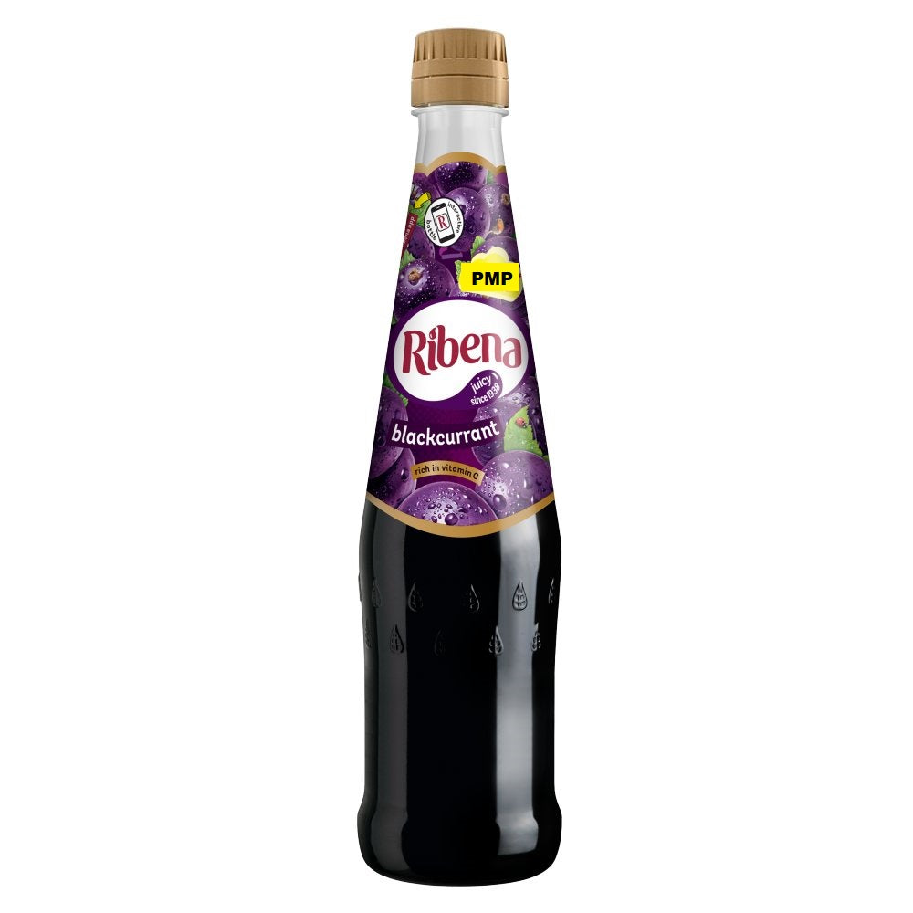 Ribena Blackcurrant PMP 600ml (Case of 6)