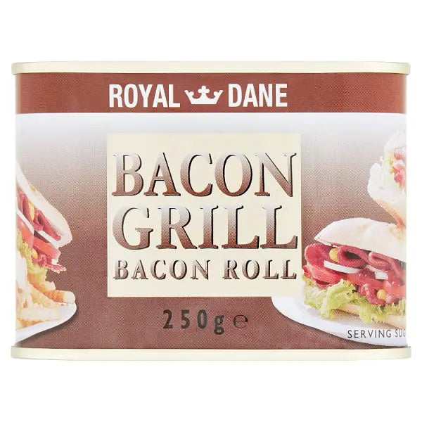 Royal Dane Bacon Grill Bacon Roll 250g (Case of 6)