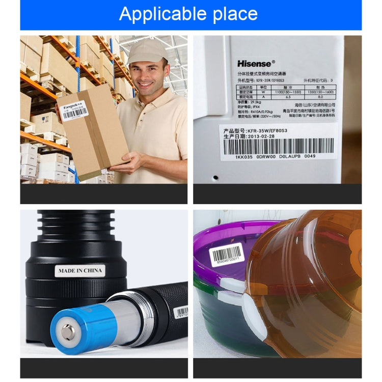 Thermal Printing Paper / Thermal Adhesive Label Paper, Size: 100mm x 100mm(500pcs Labels), 100x100mm