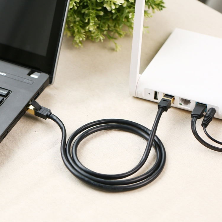 CAT7 Gold Plated Dual Shielded Full Copper LAN Network Cable, Length: 20m, 20m