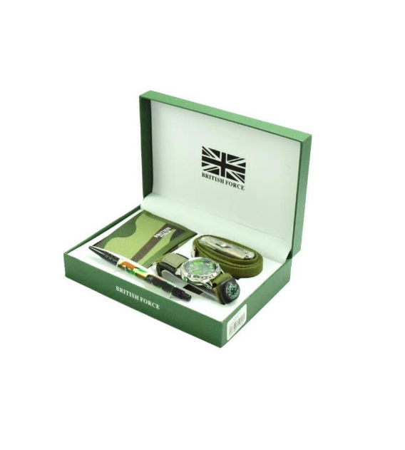 British Force Army Gents Watch Gift Set 27081