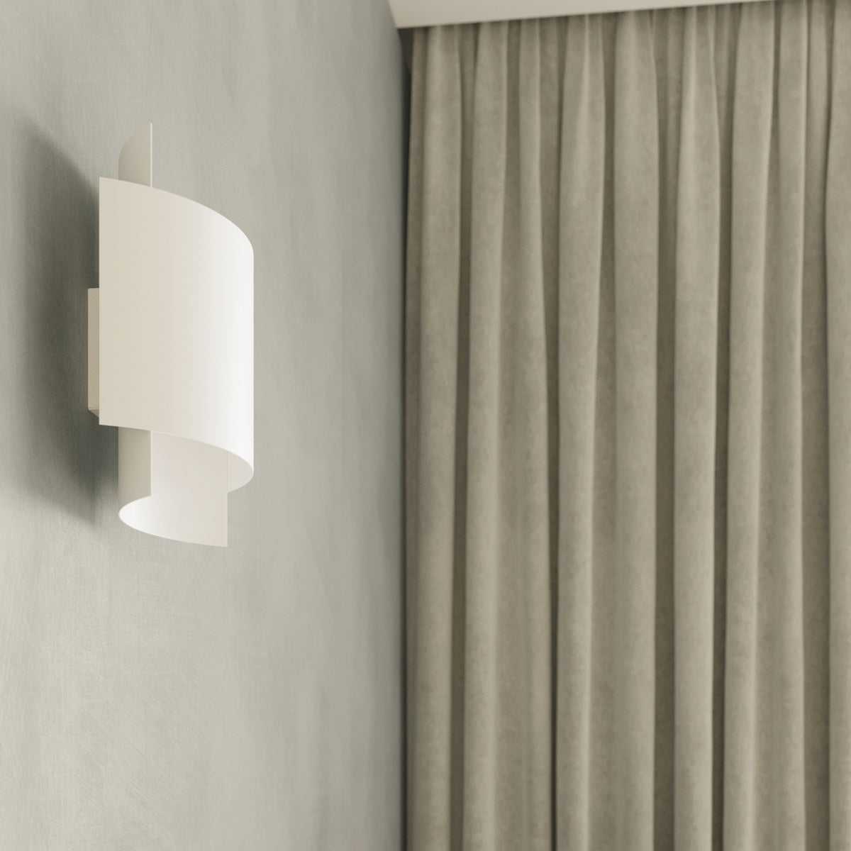 Wall lamp steel Impact industrial Design G9