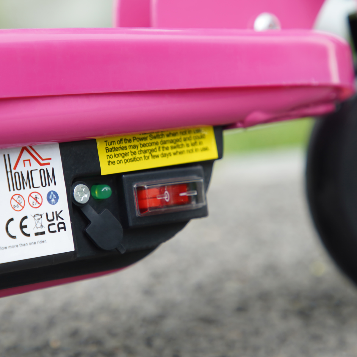 HOMCOM Folding Kids Electric Scooter for 7-14