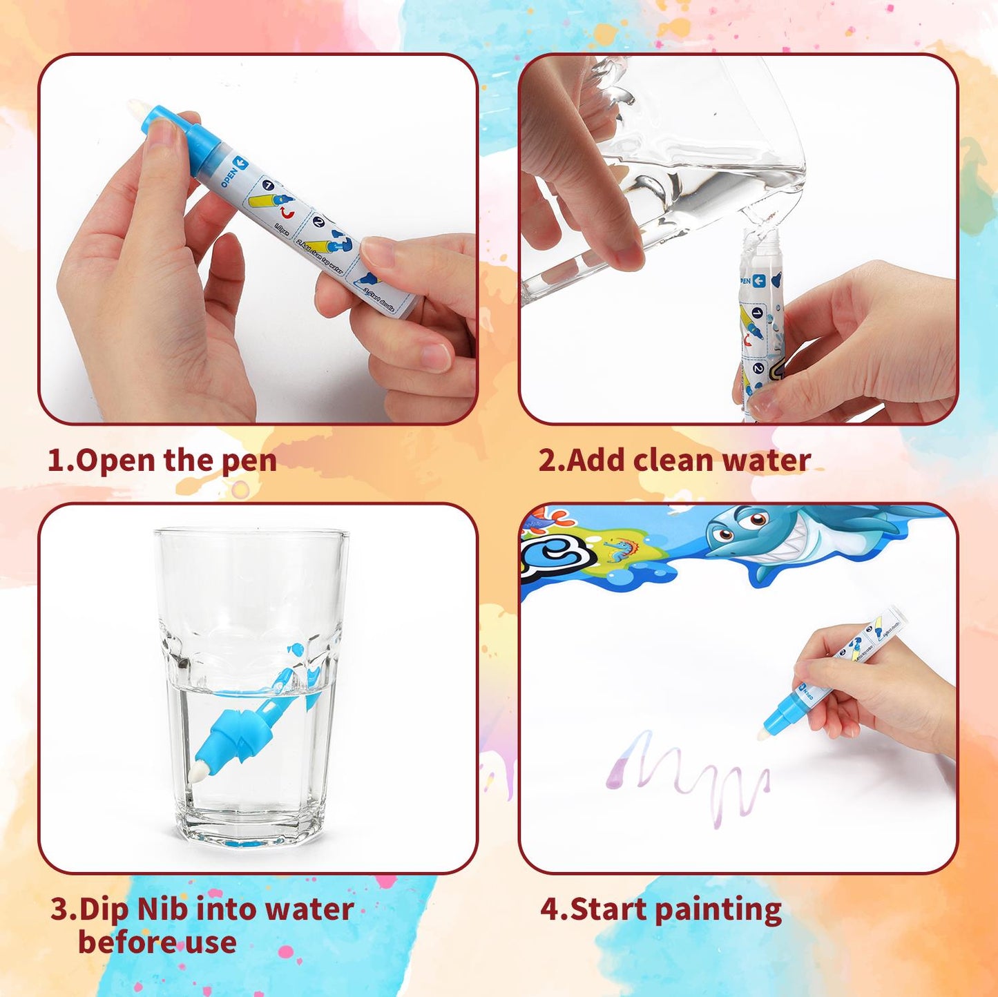 SOKA DELUXE WATER DOODLE SET 0000130