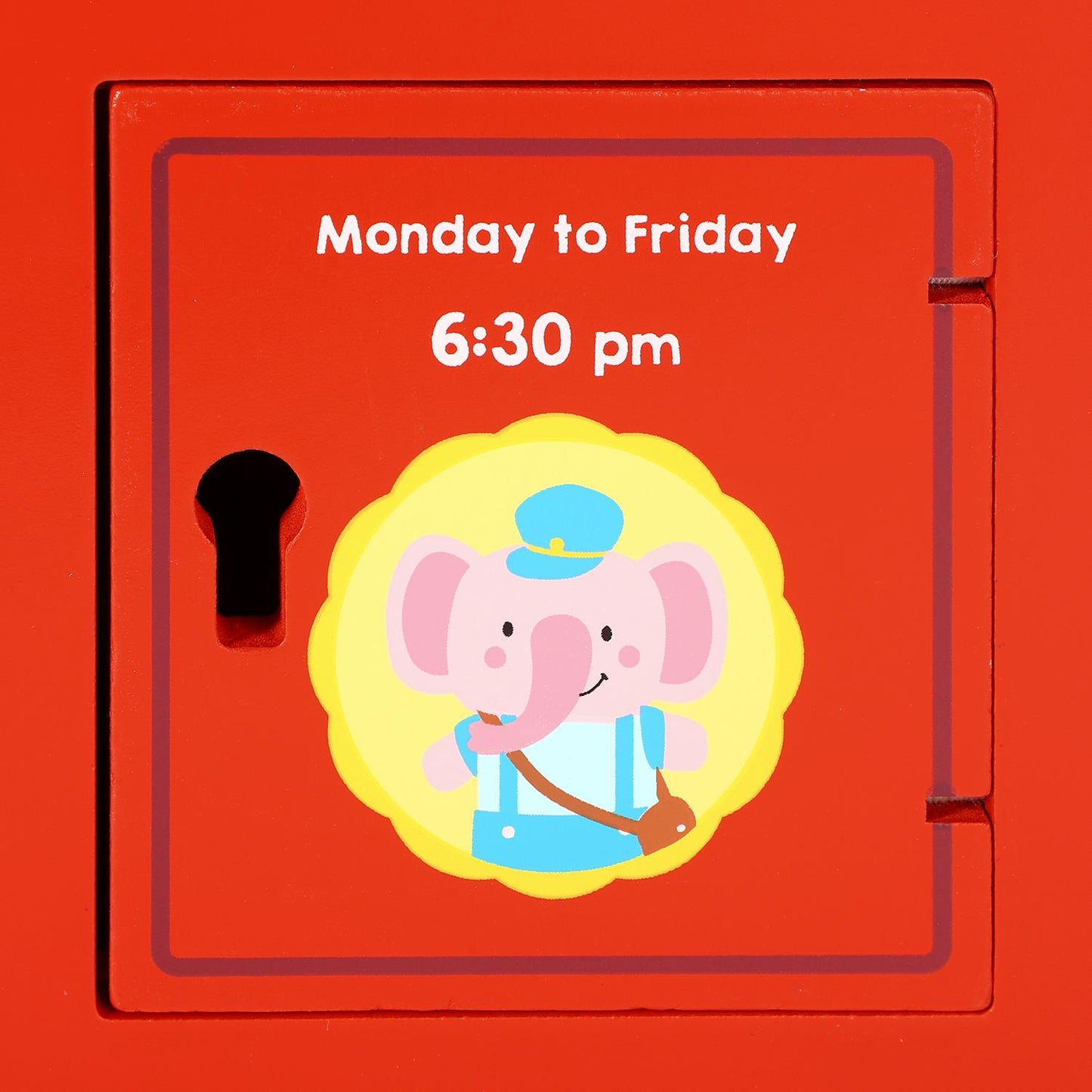 SOKA Wooden postbox Elephant 0000273
