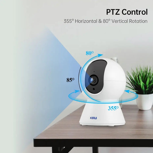 Indoor Wireless Home Security AI Human Detect camera