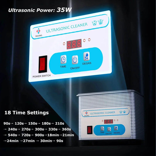 800ml Ultrasonic Jewelry Cleaner