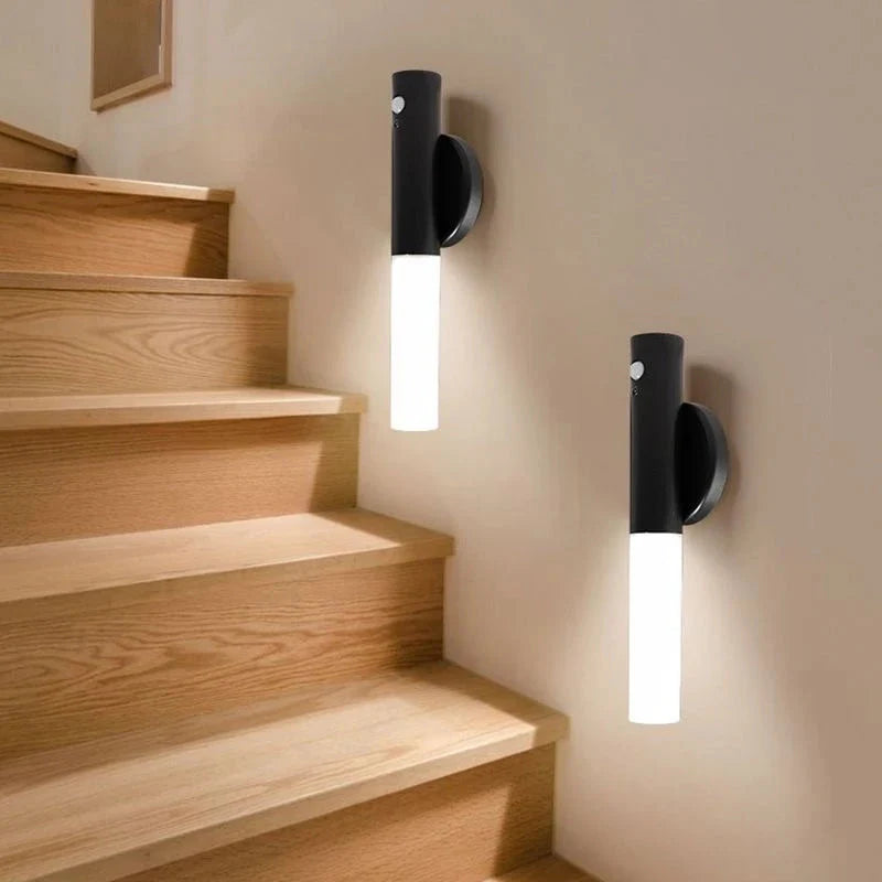 Led Magnetic Portable Charge Wall Lamp Indoor With Motion Sensor Light