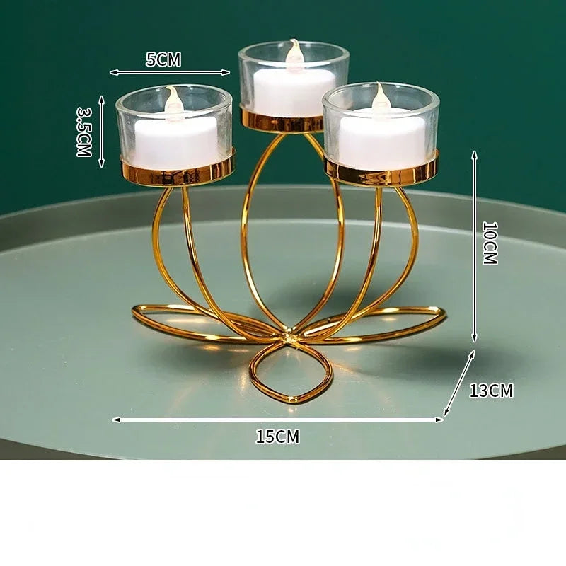 Candlestick Holders Modern Table Decoration