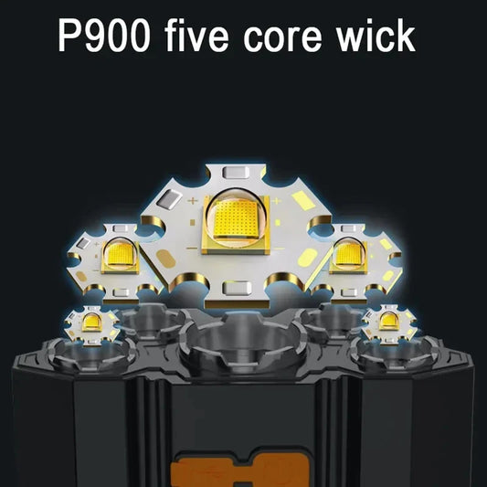 5 LED Headlamp Rechargeable