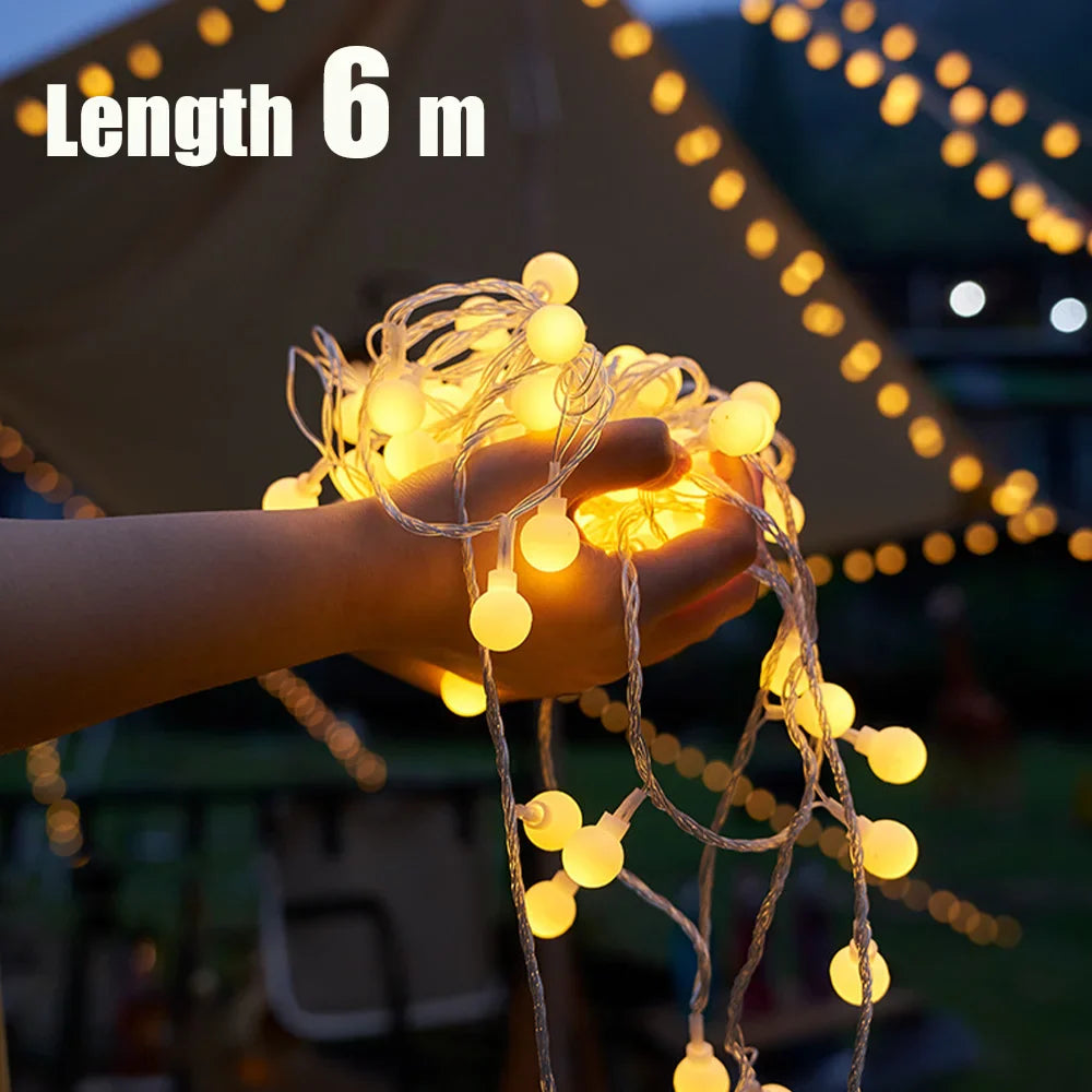 String Lights Camping Lamp Outdoor