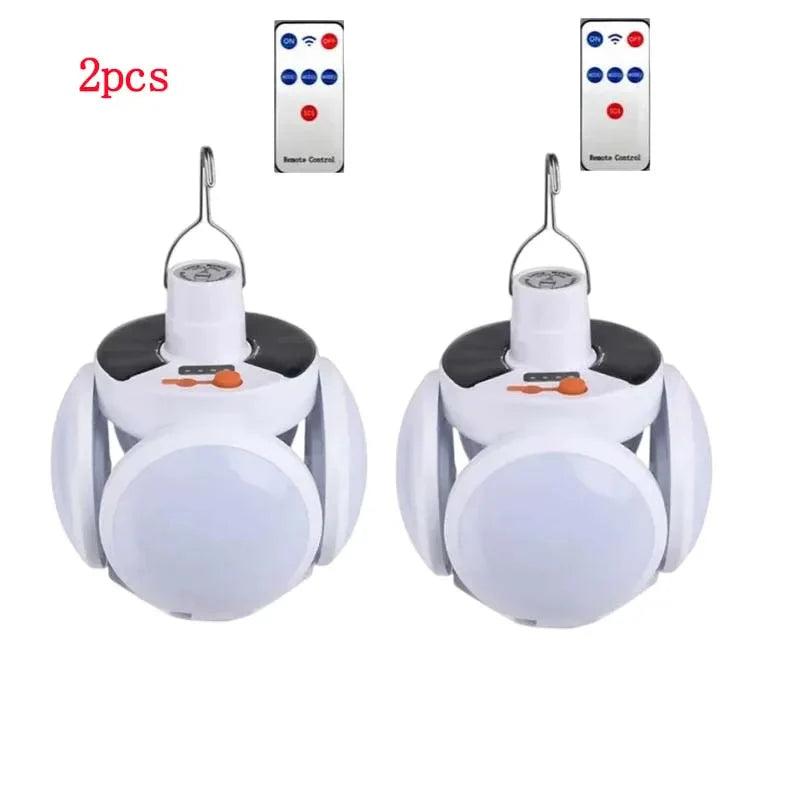 Solar Outdoor Folding Light Portable USB Rechargeable