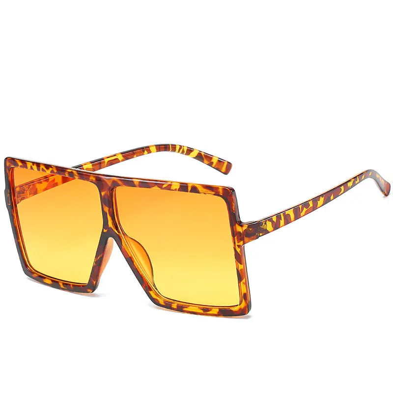 Brand Designer Oversized Square Sunglasses For Women Men 2022 Big UV400 Sun Glasses Womens Sunglasses