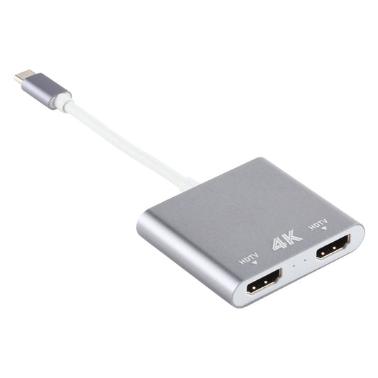 4K Ultra HD Dual HDMI Interface Output to USB-C / Type-C Adapter, 9175B