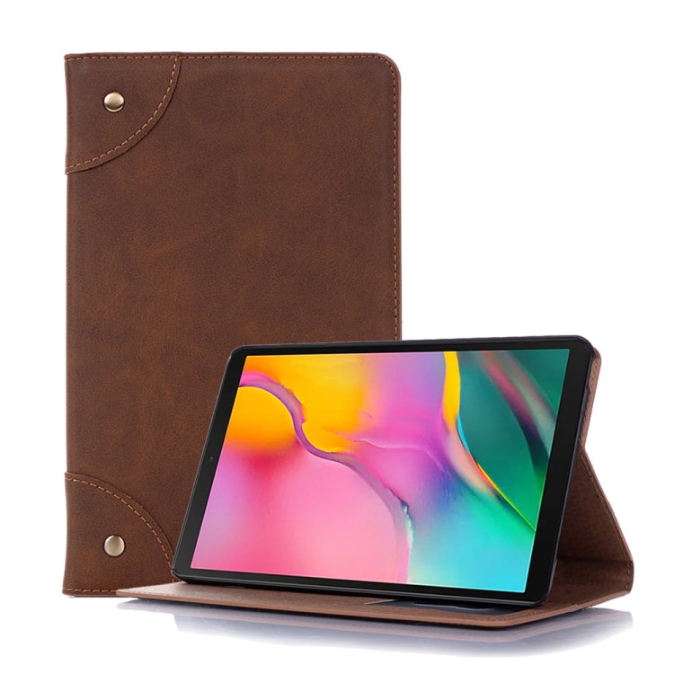 Retro Book Style Horizontal Flip Leather Case for Galaxy Tab A 8 (2019) P200 / P205, with Holder & Card Slots & Wallet, For Galaxy Tab A 8 (2019)