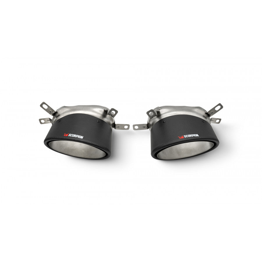 Audi RS6 C7 170 x 120mm Carbon Fibre Ascari RS trim (pair)