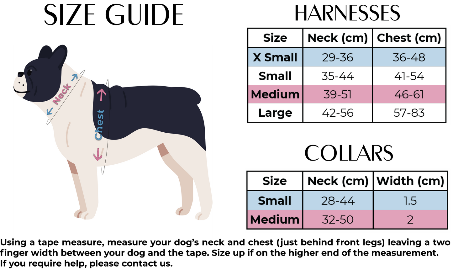 'Blush it Off' - Pink, Purple, Pastel Mint & Lemon Camo Pattern Dog Harness