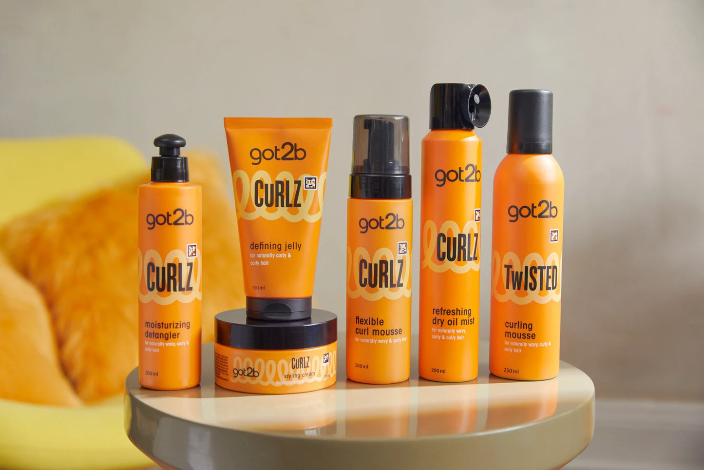 got2b Curlz Refreshing Dry Oil Mist 200ml