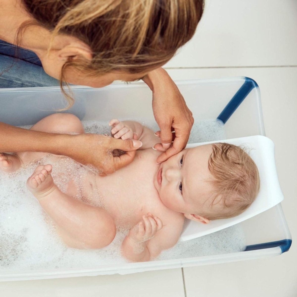 Stokke Flexi Bath Baby Support - White