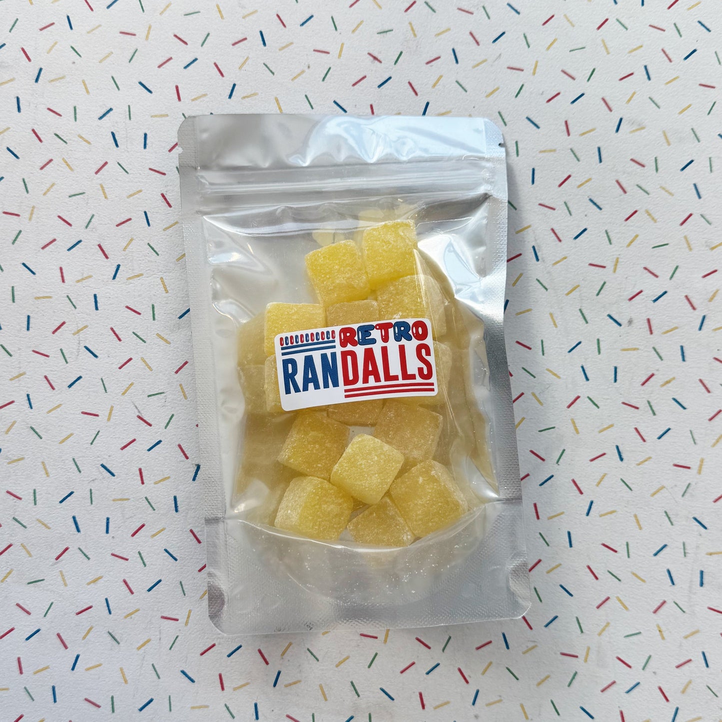 STOCKLEY'S PINEAPPLE CUBES - 100g (BRITISH)