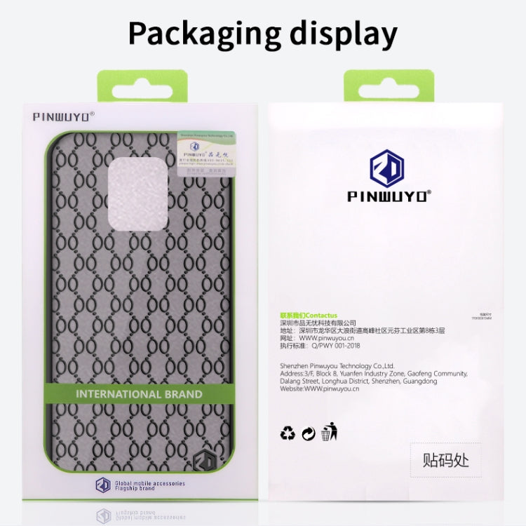 For Xiaomi Redmi 10X 5G PINWUYO Series 2nd Generation PC + TPU Anti-drop All-inclusive Protective Shell Matte Back Cover(White)