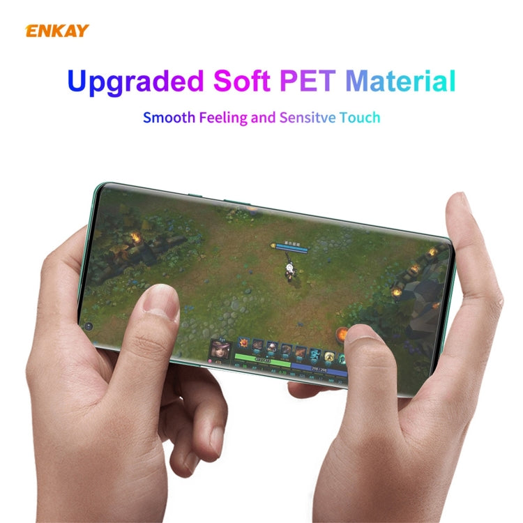 For OnePlus 9 Pro ENKAY Hat-Prince 3D Full Screen PET Curved Hot Bending HD Screen Protector Soft Film, 1 PCS, 2 PCS, 5 PCS, 10 PCS