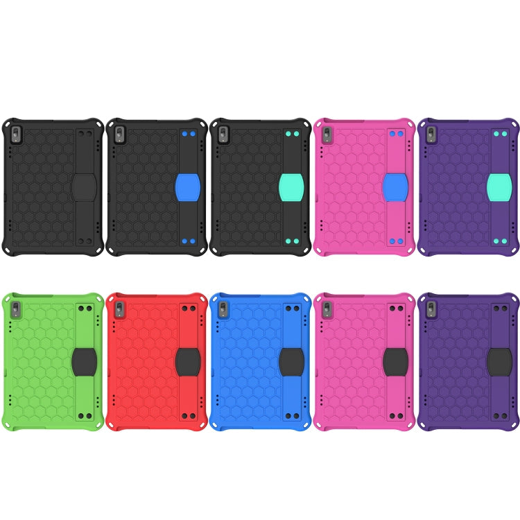 Honeycomb Design EVA + PC Material Four Corner Anti Falling Flat Protective Shell with Strap, For Lenovo Tab P10 TB-X705F/L, For Lenovo Tab E10 TB-X104F