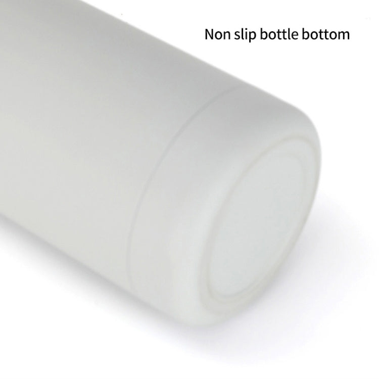 JUNSUNMAY Candy Colored Coating 304 Stainless Steel Water Vacuum Bottle, Capacity:500ml(Black)
