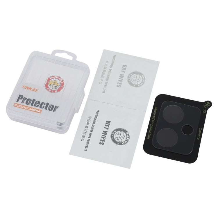 For Redmi 12 4G / 12 5G / Poco M6 Pro 5G ENKAY Hat-Prince 9H Rear Camera Lens Tempered Glass Film(Transparent)