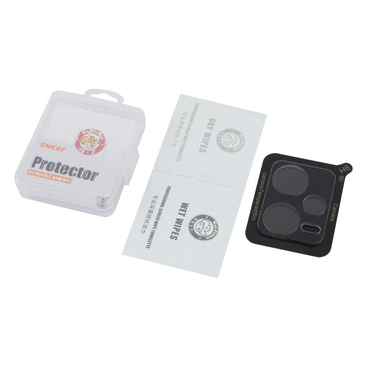 For Redmi Note 12 5G ENKAY Hat-Prince 9H Rear Camera Lens Tempered Glass Film(Transparent)