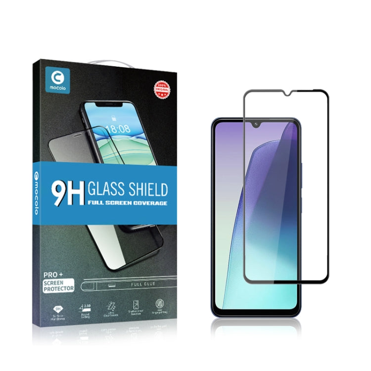 For Redmi 14C mocolo 2.5D Full Glue Full Cover Tempered Glass Film