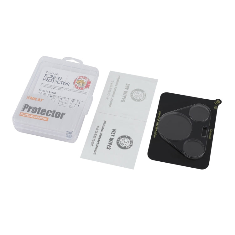 For Huawei Pura 70 Pro / 70 Pro+ ENKAY 9H Rear Camera Lens Tempered Glass Film(Black)