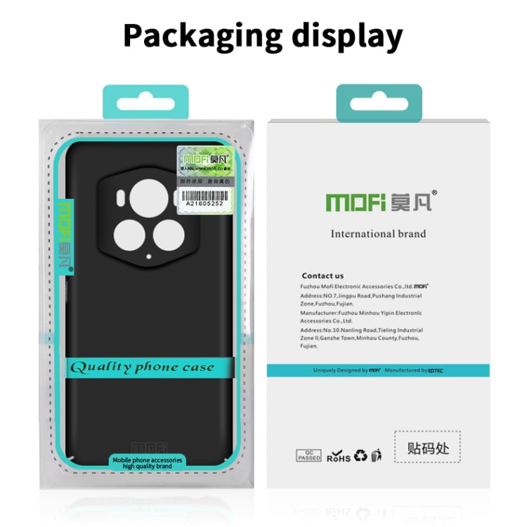 For Honor X60 MOFI Frosted PC Ultra-thin Hard Phone Case(Black)
