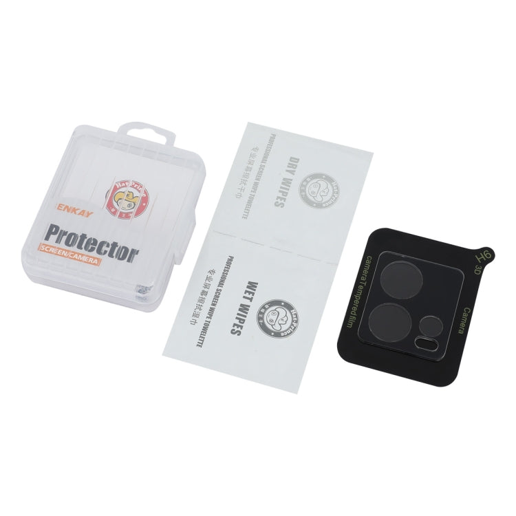 For Motorola Moto S30 Pro / Edge 30 Fusion ENKAY Hat-Prince 9H Rear Camera Lens Tempered Glass Film(Transparent)