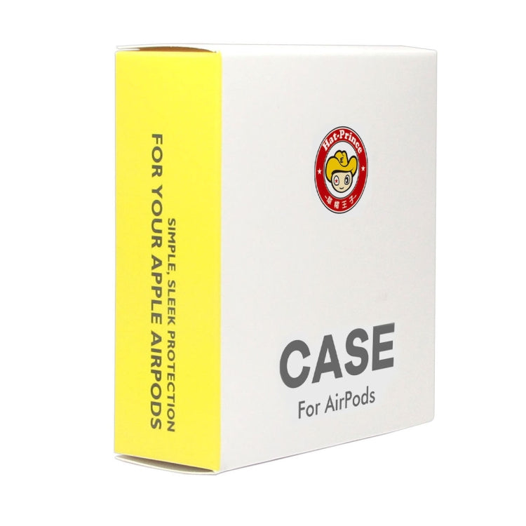 For Apple AirPods 4 2024 ENKAY Hat-Prince Thickened Silicone Case with Hook and Anti-lost Silicone Earbuds(Black)