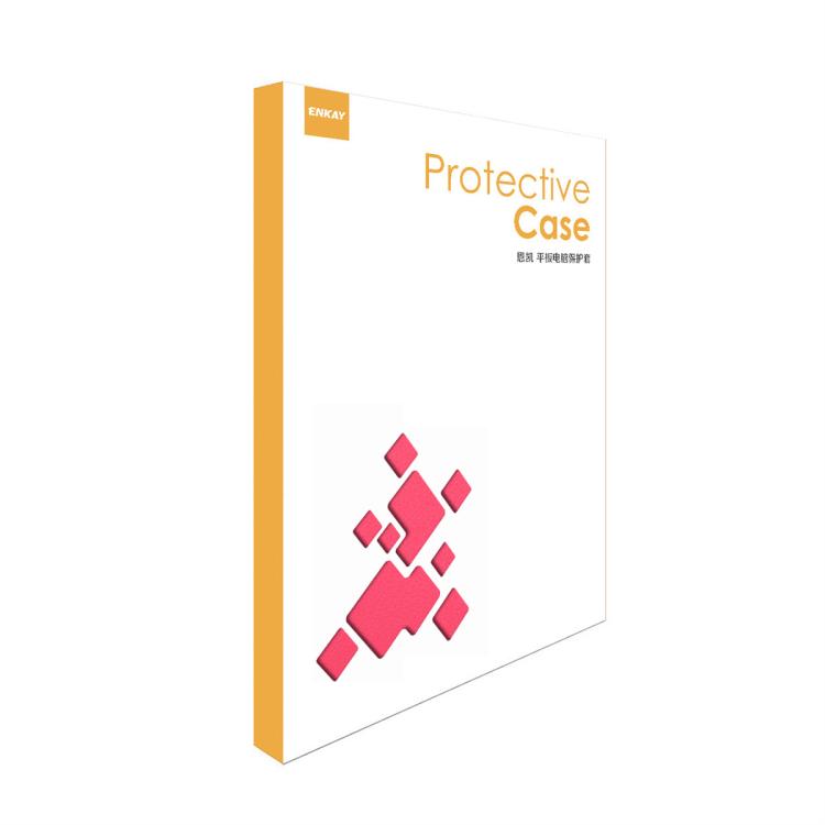 For iPad Pro 13 2025 / 2024 ENKAY 360 Degree Rotation Litchi Leather Smart Tablet Case(Brown)