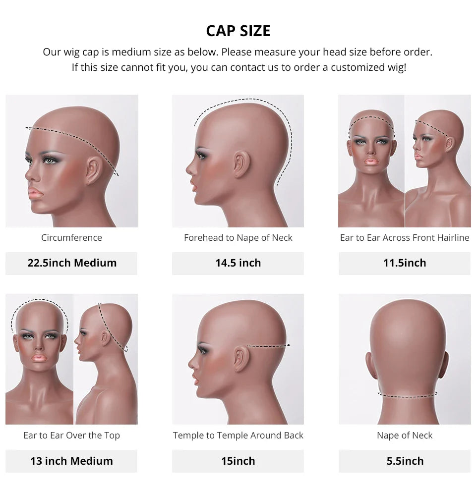 13x4 13x6 200 Density Transparent HD Lace Front Wig for Women Deep Wave Remy Human Hair Ginger Orange 350 Color Glueless