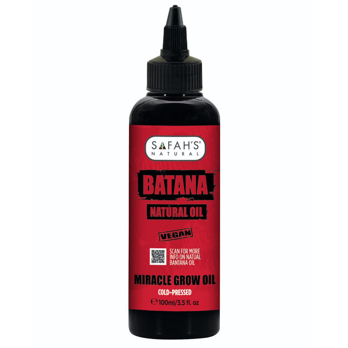 Safah's Natural Blended Batana Miracle Grow Oil for Hair Growth, Repair & Scalp Health 3.5 oz