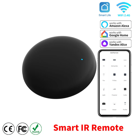 Smart Life APP Replace TV DVD AUD AC Remote Works with Alexa Google Home